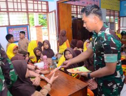 Baju, Tas, dan Alat Tulis: Wujud Kasih Kodim 1407/Bone untuk Penerus Generasi Bangsa