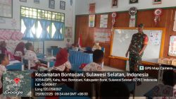 Babinsa Koramil 1407-20/Bontocani Beri Wawasan Kebangsaan Kepada Siswa SD Di Wilayah Binaan