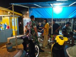 Intensifkan Patroli Malam, Babinsa Jajaran Kodim 1407/Bone Rutin Ciptakan Kamtibmas Di Wilayah