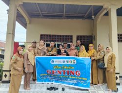 Babinsa Koramil 1407-03/Cenrana Dampingi Tim Kesehatan Kunjungi Warga Berisiko Stunting Di Desa Pacubbe