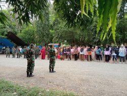 TNI Menyapa Rakyat Lewat Aksi Nyata: Karya Bakti Kodim 1407/Bone di Pasar Tradisional