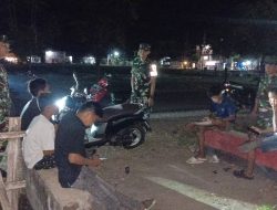 CIPTAKAN KONDISI AMAN, BABINSA JAJARAN KODIM 1407/BONE LAKSANAKAN GIAT PATROLI RUTIN DI WILAYAH MASING-MASING