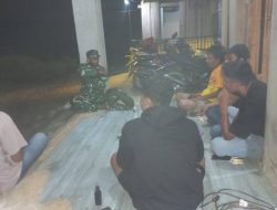 BABINSA KORAMIL JAJARAN KODIM 1407/BONE GENCARKAN PATROLI MALAM DEMI KEAMANAN DAN KENYAMANAN WARGA