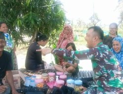 Babinsa Koramil 13/Sibulue Kodim 1407/Bone Laksanakan Komsos Bersama Masyarakat Desa Tadang Palie