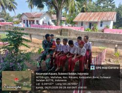 Babinsa Koramil 1407-18/Kajuara Berikan Pembinaan Wawasan Kebangsaan Di SDN 268 Mallahae