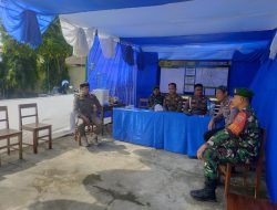 Babinsa Koramil 1407-07/Tanete Riattang Berikan Rasa Aman Jelang Natal dan Tahun Baru 2026