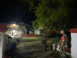 Patroli Malam Kodim 1407/Bone: Upaya Preventif Jaga Kenyamanan Masyarakat Bone