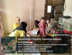Wujudkan Generasi Emas, Babinsa Koramil 03/Cenrana Aktif Pantau Tumbuh Kembang Anak di Cenrana