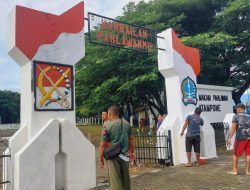 Dandim 1407/Bone Pompa Semangat Prajurit, Progres Pembersihan Dan Perawatan Taman Makam Pahlawan Tahap Finishing