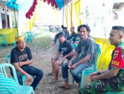 Pastikan Wilayah Kondusif, Babinsa Koramil 1407-04/Tellusiatinge Laksanakan Komsos Rutin Di Desa Patangnga