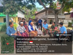 Tanpa Sekat, Babinsa Koramil 06/Awangpone Kodim 1407/Bone Jalin Silaturahmi Erat Bersama Masyarakat Carebbu
