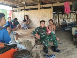 Babinsa Koramil 1407-05/Ulaweng Pantau Situasi Desa Taccipong Lewat Dialog Aktif