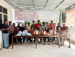 Sinergi Kawal Dana Desa : Babinsa Koramil 1407-16/Tonra Pantau Langsung Monev Di Desa Libureng