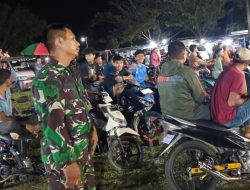 Hadirkan Rasa Aman Di Setiap Sudut Desa, Aksi Nyata Babinsa Bone Jaga Kamtibmas