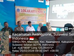 Upaya Tingkatkan Kualitas Kesehatan, Danramil 1407-06/Awangpone Ikuti Rakor Lintas Sektor Awangpone