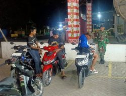 Rangkul Generasi Muda, Babinsa Kodim 1407/Bone Beri Imbauan Kamtibmas Di Malam Hari