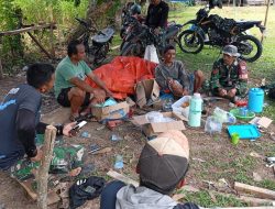 Duduk Bersama Dan Bercerita : Cara Babinsa Libureng Kodim 1407/Bone Bangun Rasa Kekeluargaan Di Desa Polewali