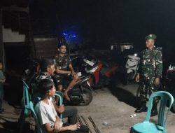 Jaga Kondusifitas, Babinsa Koramil Jajaran Kodim Bone Sisir Sejumlah Titik