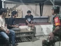Antisipasi Gangguan Kamtibmas, Intip Aksi Patroli Rutin Babinsa Kodim 1407/Bone Malam Ini