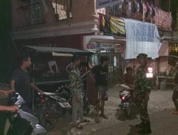Pastikan Malam Tetap Aman, Babinsa Jajaran Kodim 1407/Bone Intensifkan Patroli Wilayah