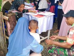 Langkah Pasti Babinsa Koramil 1407-15/Mare Kodim Bone Pastikan Tumbuh Kembang Balita Sumaling Optimal
