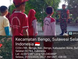 Babinsa Koramil 1407-09/Lapri Perkuat Pembinaan Teritorial Di Lingkungan Pendidikan