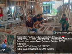 Monitor Wilayah Tugas, Babinsa Kodim 1407/Bone Koramil 21/Palakka Sambangi Warga Desa Usa