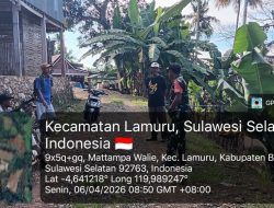 Jaga Kondusifitas Desa, Babinsa Koramil 1407-08/Lamuru Kodim Bone Sampaikan Imbauan Penting Bagi Warga Langkana