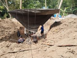 Menengok Sinergi Tanpa Batas Babinsa Kodim 1407/Bone Di Lokasi Jembatan Garuda