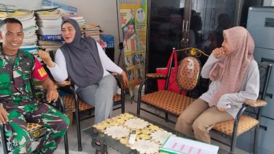 Satu Visi Untuk Desa, Babinsa Palakka Kodim 1407/Bone Koordinasi Intens Bersama Aparat Desa