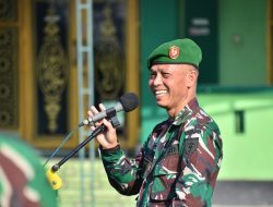 Nakhodai Upacara 17-an, Kasdim Bone Ajak Anggota Tingkatkan Kinerja Dan Integritas