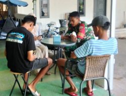 Perkuat Binter, Babinsa Koramil 1407-14/Libureng Intensifkan Komunikasi Sosial Di Wilayah Binaan Ceppaga