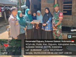 Babinsa Koramil 1407-18/Kajuara Laksanakan Pendampingan Balita Stunting Secara Door To Door