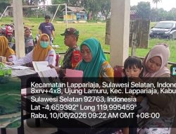 Kawal Generasi Bebas Stunting, Babinsa Koramil 1407-09/Lapri Maksimalkan Pendampingan Posyandu