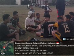Bangun Kedekatan Dengan Warga Binaan, Babinsa Kodim 1407/Bone Koramil 14/Libureng Gelar Komsos