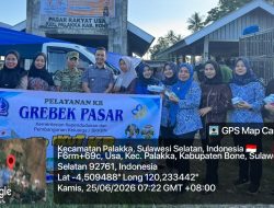 Tingkatkan Kesadaran Masyarakat, Danramil 21/Palakka Kodim 1407/Bone Ikut Sukseskan Pelayanan KB Di Desa Usa