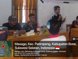 Babinsa Posramil Patimpeng Koramil 1407-19/Kahu Hadiri Seminar Program Kerja KKN IAIN Bone Di Desa Masago