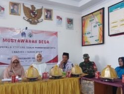 Babinsa Koramil 1407-17/Salomekko Hadiri Musdes Desa Mappatoba, Perkuat Sinergi Dengan Pemerintah Desa