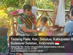 Babinsa Koramil 13/Sibulue Kodim 1407/Bone Turut Dampingi Posyandu, Dorong Kesadaran Kesehatan Warga