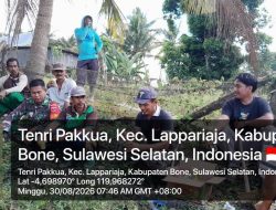 Lewat Komsos, Babinsa Koramil Lapri Kodim 1407/Bone Pererat Hubungan Dengan Masyarakat Desa Tenri Pakkua
