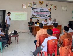 Babinsa Koramil 13/Sibulue Hadiri Musyawarah Desa Bahas Rencana Kerja Dan APBDes 2026