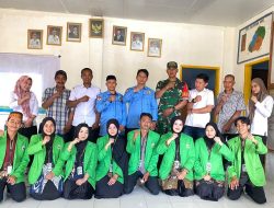 Dukung Program KKN IAIN Bone, Babinsa Bontocani Kodim 1407/Bone Hadiri Seminar Program Kerja Di Kelurahan Kahu