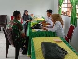 Babinsa Koramil Lapri Kodim 1407/Bone Aktif Bangun Komunikasi dan Koordinasi Bersama Aparat Desa Tungke