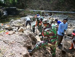 HUT Ke 81 TNI : Kodim 1407/Bone Hadirkan Bendungan Dukung Pertanian Warga Tungke