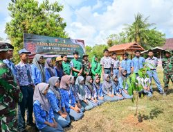 100 Pohon Mahoni Untuk Negeri, Kodim 1407/Bone Sambut HUT TNI Ke 81