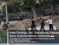 Tak Sekadar Berolahraga, Babinsa Koramil 14/Libureng Kodim 1407/Bone Bangun Interaksi Hangat Bersama Warga