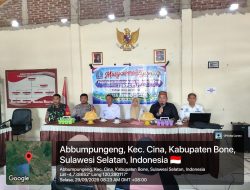 Babinsa Ramil Cina Koramil 1407-12/Cina Hadiri Penetapan RKPDes 2027, Dorong Sinergi Dalam Pembangunan Desa Abbumpungeng