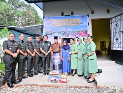 Rangkaian Jelang HUT Ke 81 TNI Berlanjut, Rombongan Anjangsana Ke Sejumlah Tokoh Di Kabupaten Bone