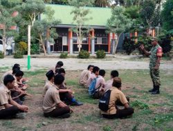 Bangun Karakter Generasi Muda, Babinsa Koramil 1407-21 Palakka Berikan Pembinaan Wawasan Kebangsaan Di Sekolah