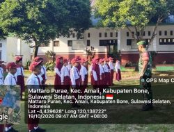 Bangun Mental Disiplin Pelajar, Babinsa Ramil Ulaweng Gelar Pembinaan Wilayah Di Sekolah Dasar
